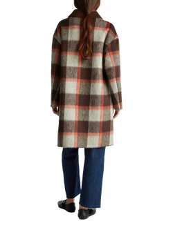 Benetton Unlined Double Wool Coat - view 2, Multi