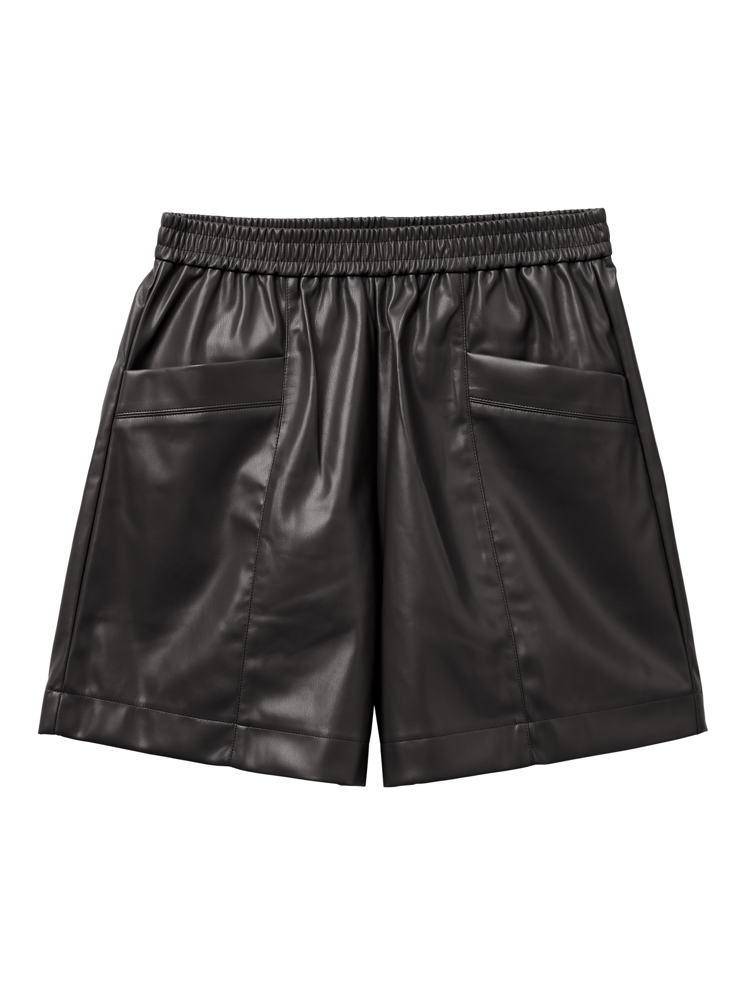Product image 1 of 3, which shows Benetton Bermuda Shorts, Black, XS