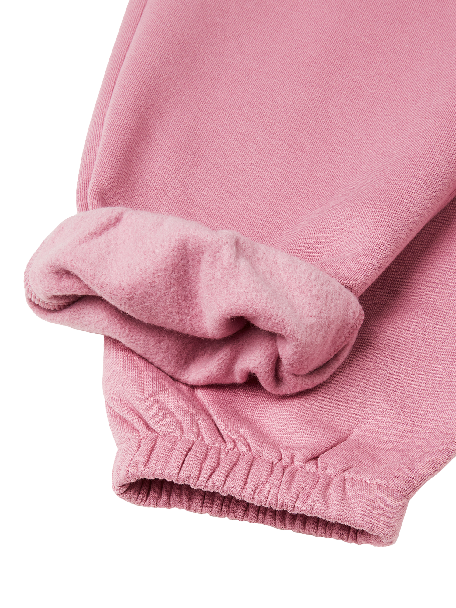 Product image 3 of 3, which shows Benetton Kids' Cotton Blend Joggers, Pink, 7-8 years