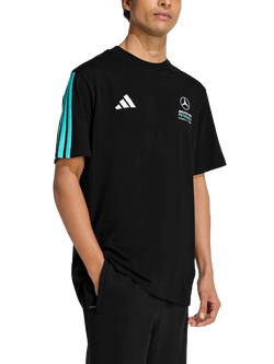 adidas Mercedes AMG Petronas Formula 1 Team DNA T-Shirt, Black, Black