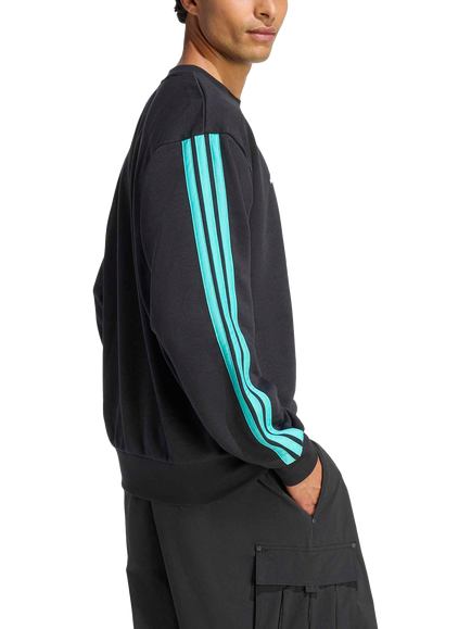 adidas Mercedes AMG Petronas Formula 1 Team DNA Sweat Top, Black - view 2, Black