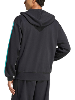 adidas Mercedes AMG Petronas Formula 1 Team DNA Full Zip Hoodie, Black - view 2, Black