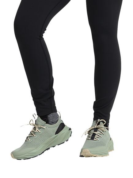Jack Wolfskin Women's PS Trail Knit Low Hiking Shoes, Green - view 2, Green