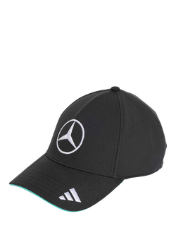 adidas Mercedes AMG Petronas Formula 1 Team Driver Cap, Black, Black