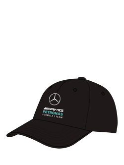 adidas Mercedes AMG Petronas Formula 1 Team DNA Baseball Cap, Black, Black