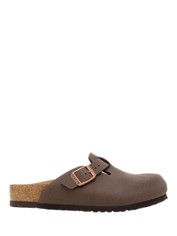 Birkenstock Kids' Boston Birko-Flor Clogs, Mocca, Mocca