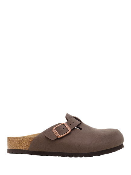 Birkenstock Kids' Boston Birko-Flor Clogs, Mocca, Mocca