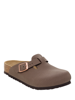 Birkenstock Kids' Boston Birko-Flor Clogs, Mocca - view 2, Mocca
