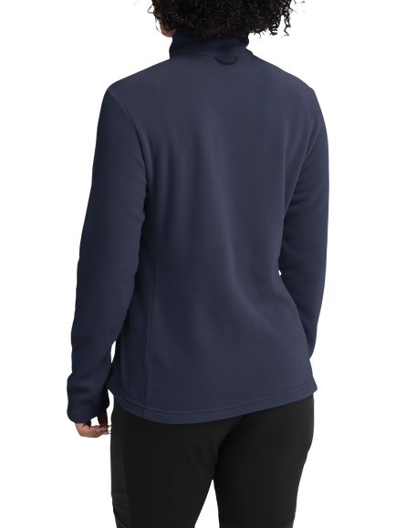 Jack Wolfskin Women's Taunus 100 Full Zip Fleece Jacket, Midnight Sky - view 2, Midnight Sky