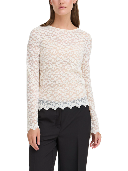 ICHI Nojelly Long Sleeve T-Shirt, Birch