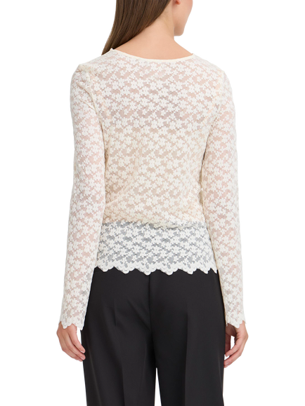 ICHI Nojelly Long Sleeve T-Shirt - view 2, Birch