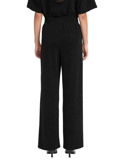ICHI Nareen Shimmer Trousers, Black - view 2, Black
