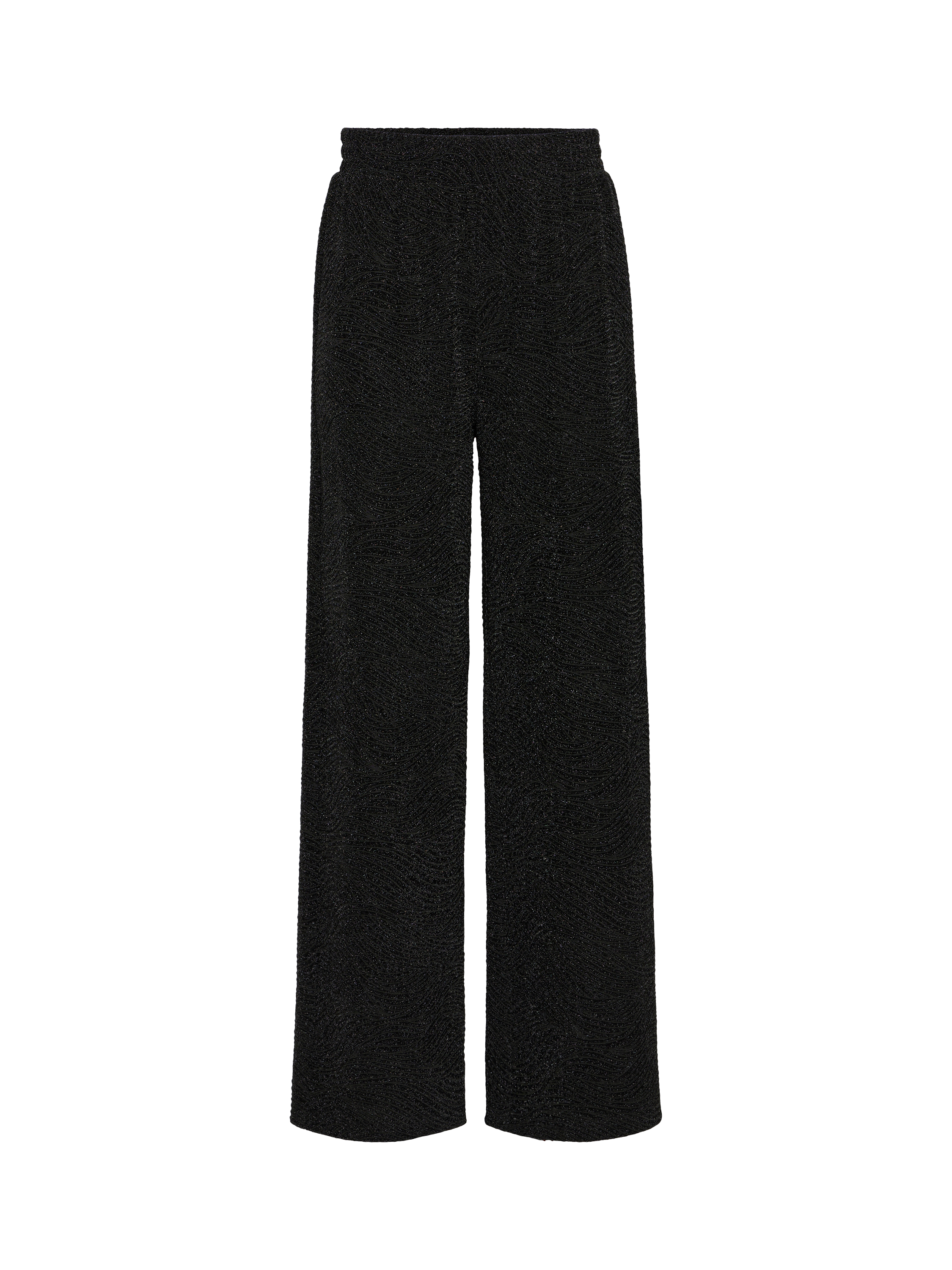 Product image 5 of 7, which shows ICHI Nareen Shimmer Trousers, Black, XS