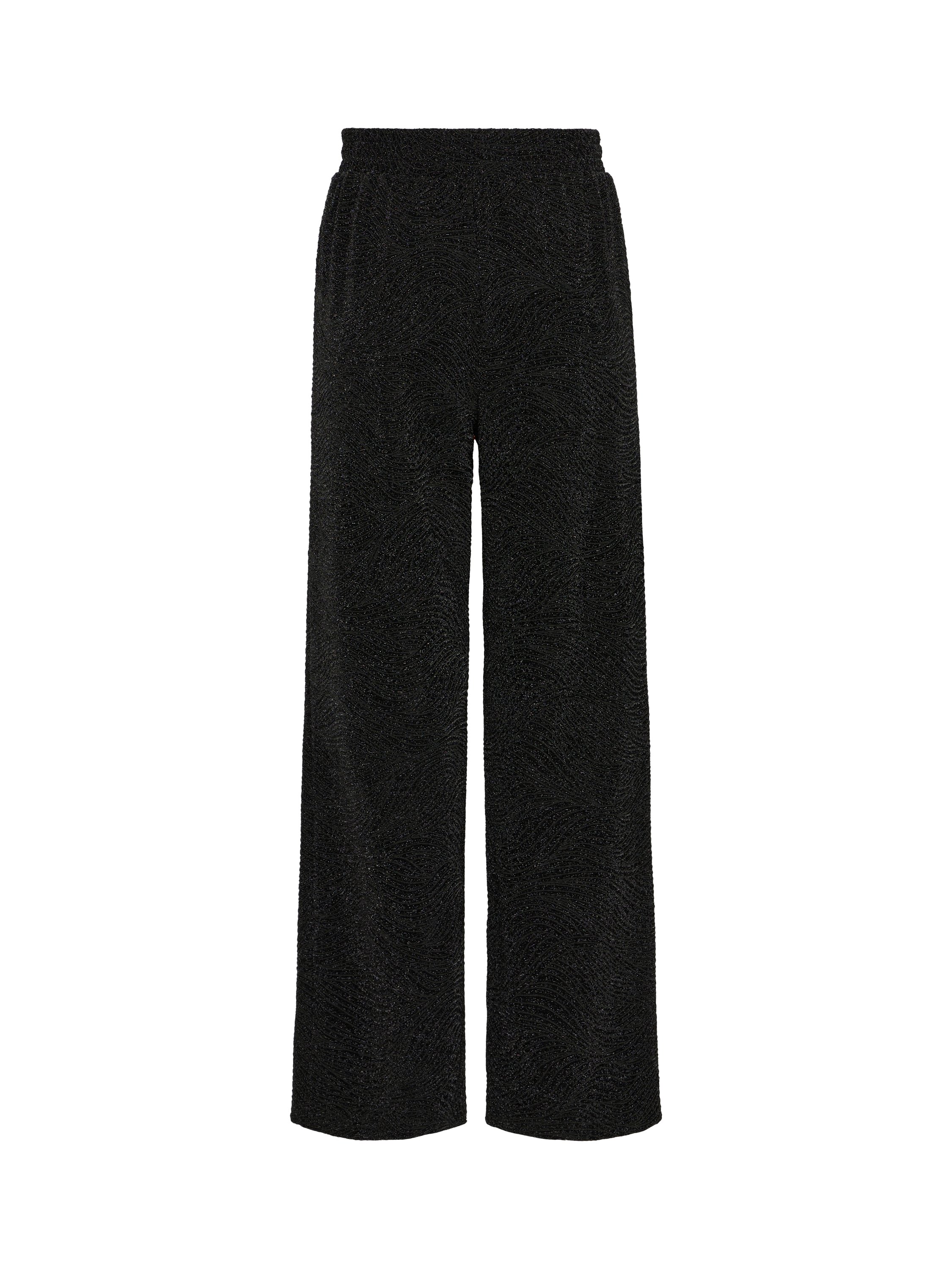 Product image 6 of 7, which shows ICHI Nareen Shimmer Trousers, Black, XS