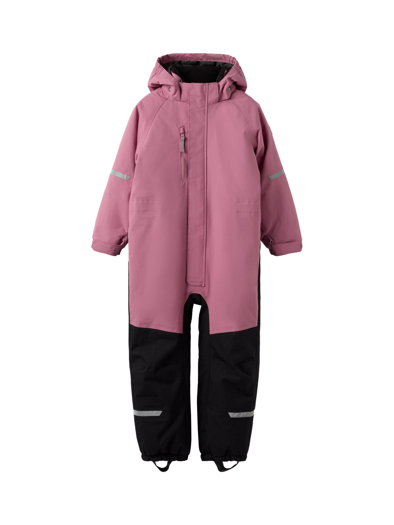 Product image 2 of 8, which shows Polarn O. Pyret Baby's Waterproof Winter Snowsuit, Heather Rose, 3-4 years