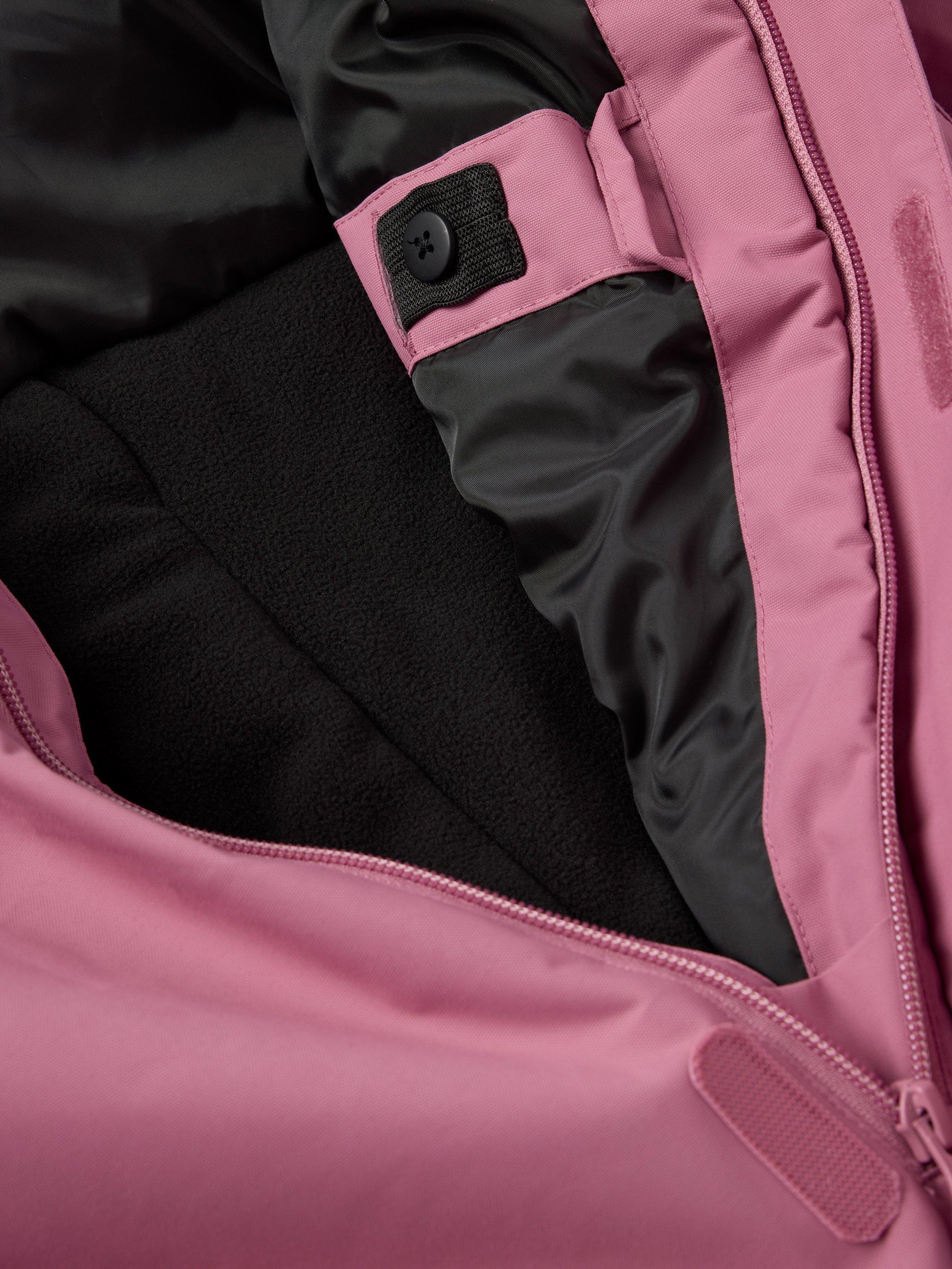 Product image 5 of 8, which shows Polarn O. Pyret Baby's Waterproof Winter Snowsuit, Heather Rose, 3-4 years