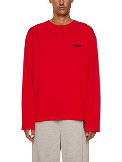 J.Lindeberg Walsh Long Sleeve T-Shirt, Barbados Cherry, Barbados Cherry