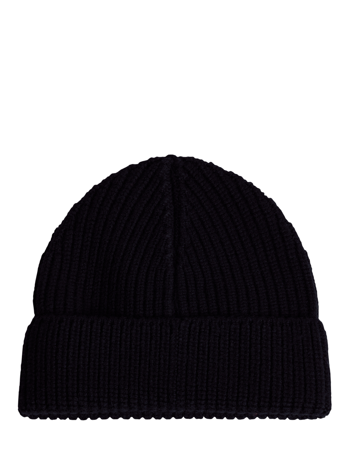 Product image 2 of 3, which shows J.Lindeberg Joan Merino Wool Beanie Hat, Black, One Size