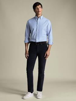 Charles Tyrwhitt Slim Fit 5 Pocket Corduroy Jeans, Navy