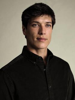 Charles Tyrwhitt Regular Fit Corduroy Shirt - view 2, Forest Green