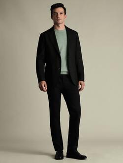 Charles Tyrwhitt Wool Rich Slim Single Breasted Blazer, Forest Green, Forest Green