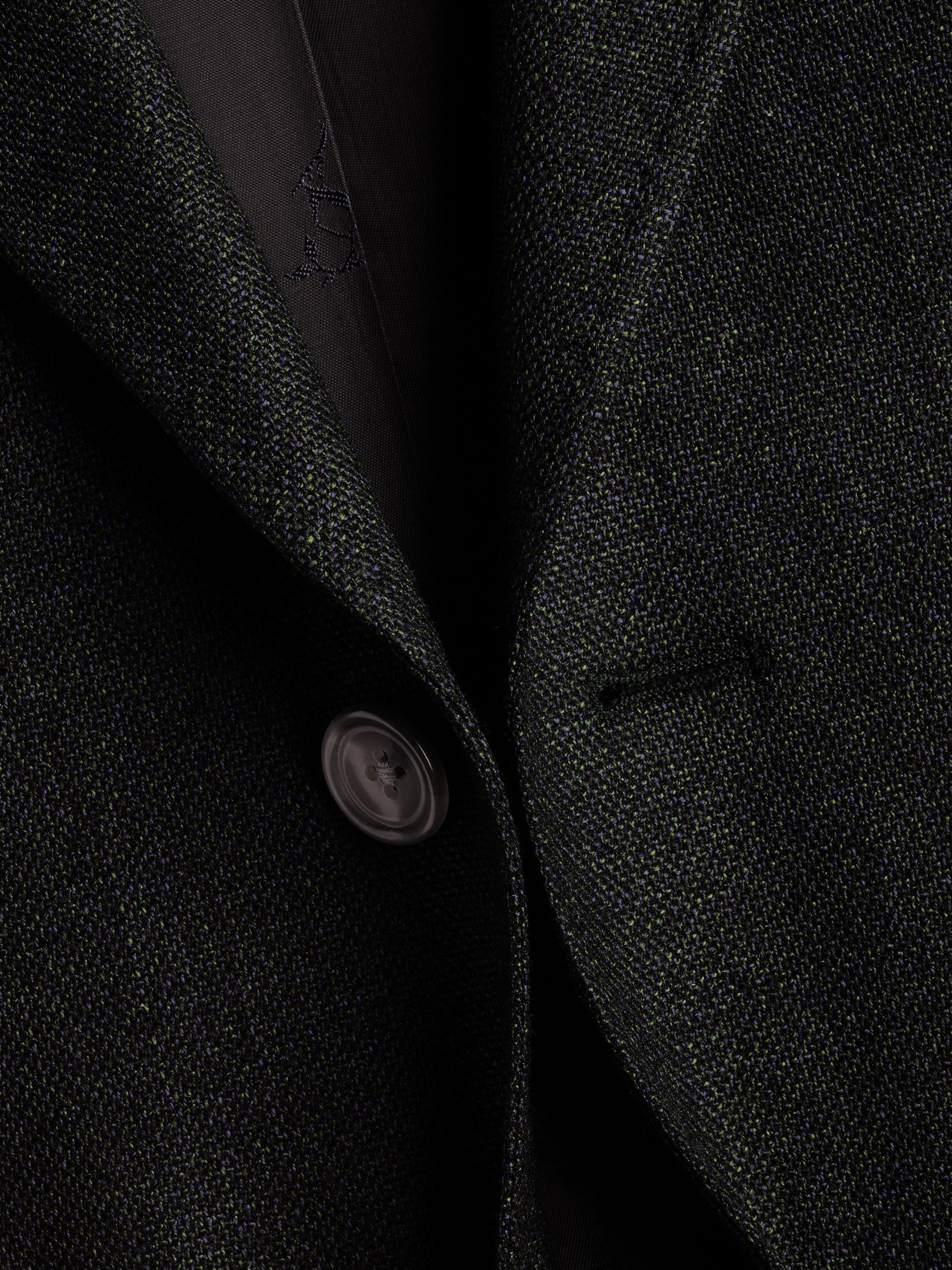 Product image 5 of 5, which shows Charles Tyrwhitt Wool Rich Slim Single Breasted Blazer, Forest Green, 38S