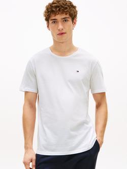Tommy Hilfiger Cotton Jersey T-Shirt, Pack of 3, White - view 2, White