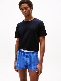 Tommy Hilfiger Cotton Jersey Lounge T-Shirts, Dark Blue - view 2, Dark Blue