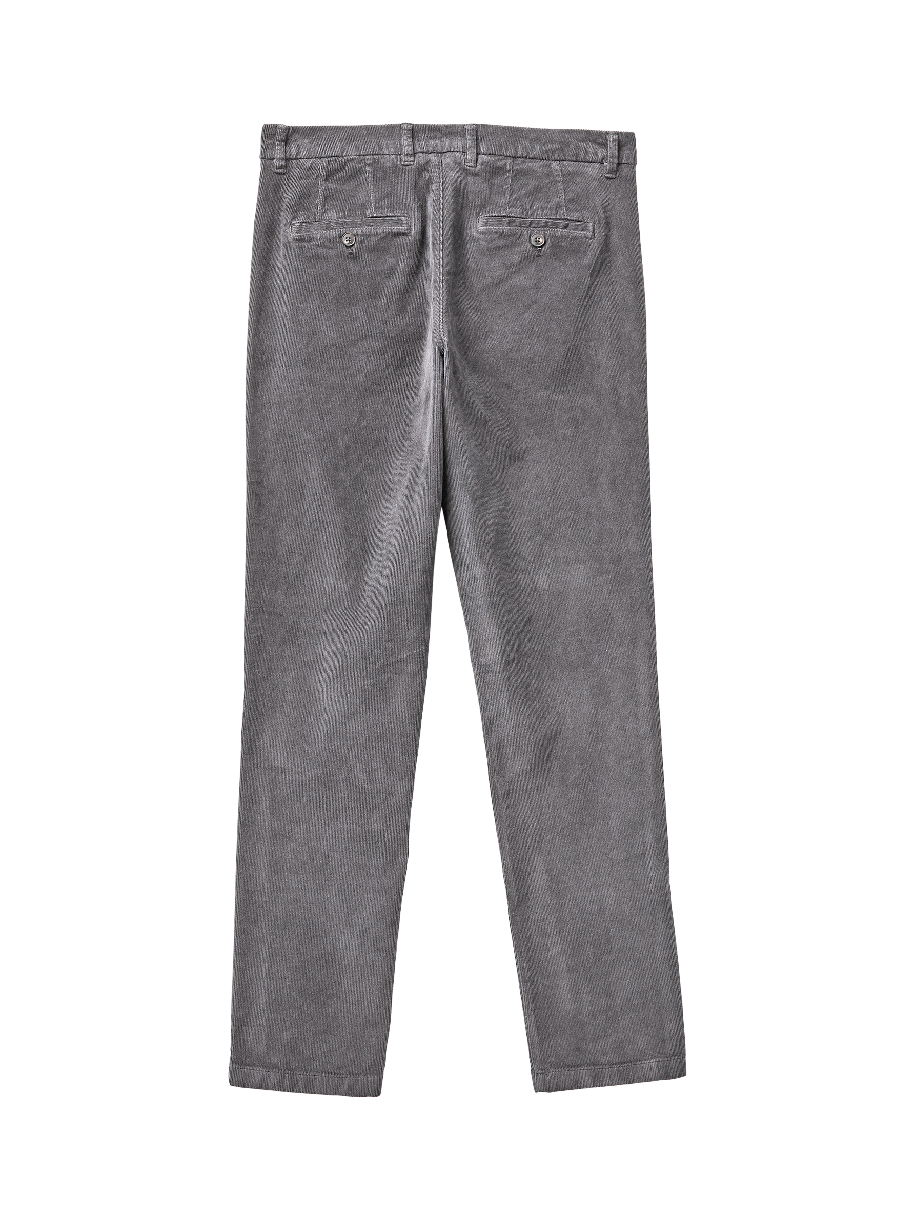 Product image 2 of 2, which shows Benetton Straight Cotton Blend Chinos, Grey, XXS
