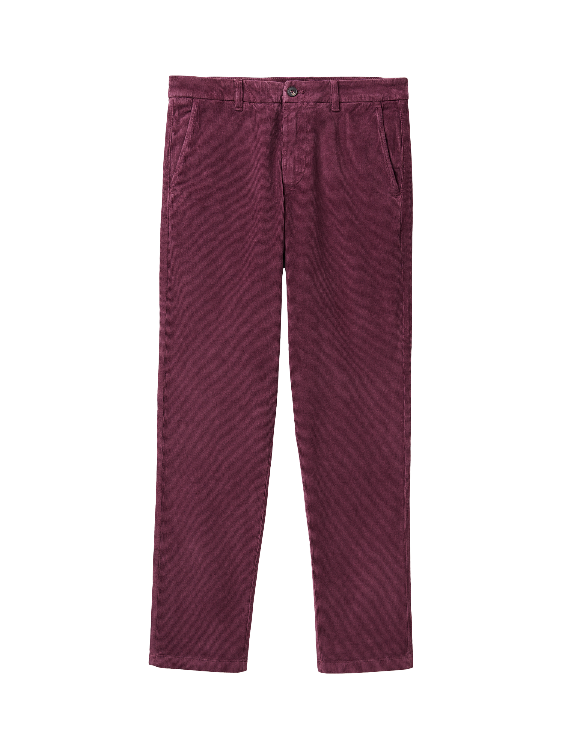 Product image 1 of 2, which shows Benetton Straight Cotton Blend Chinos, Red, XXS