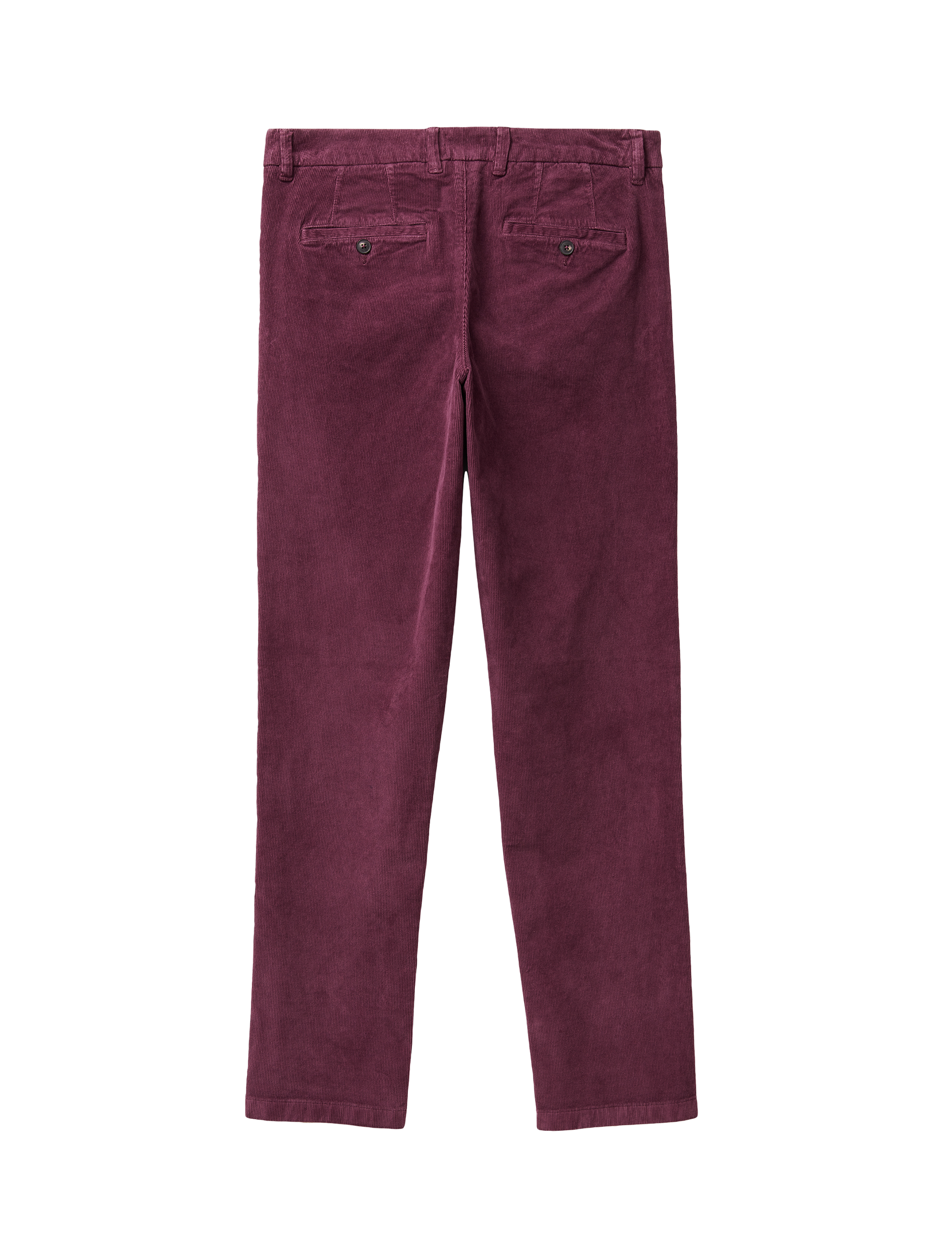 Product image 2 of 2, which shows Benetton Straight Cotton Blend Chinos, Red, XXS