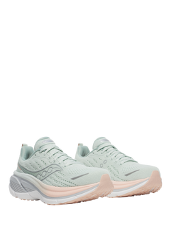 Saucony Women's Hurricane 25 Running Shoes, Mist/Cameo - view 2, Mist/Cameo