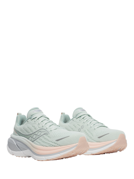 Saucony Women's Hurricane 25 Running Shoes, Mist/Cameo - view 2, Mist/Cameo
