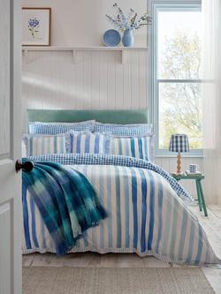 bluebellgray Sunday Stripe Reversible Duvet Cover Set, Multi