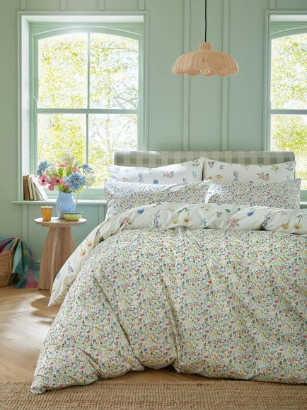 bluebellgray Woodbridge Reversible Duvet Cover Set - view 2, Multi