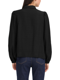 ICHI Rhinestone Detail Blouse - view 2, Black