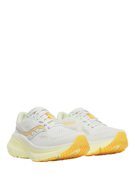 Saucony Women's Guide 19 Running Shoes, Ivory/Tender - view 2, Ivory/Tender
