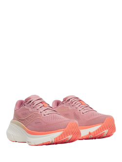 Saucony Women's Guide 19 Running Shoes, Mauve/Salmon - view 2, Mauve/Salmon