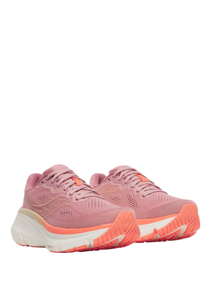 Saucony Women's Guide 19 Running Shoes, Mauve/Salmon - view 2, Mauve/Salmon