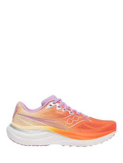 Saucony Women's Ride 19 Training Shoes, Fire/Orchid, Fire/Orchid