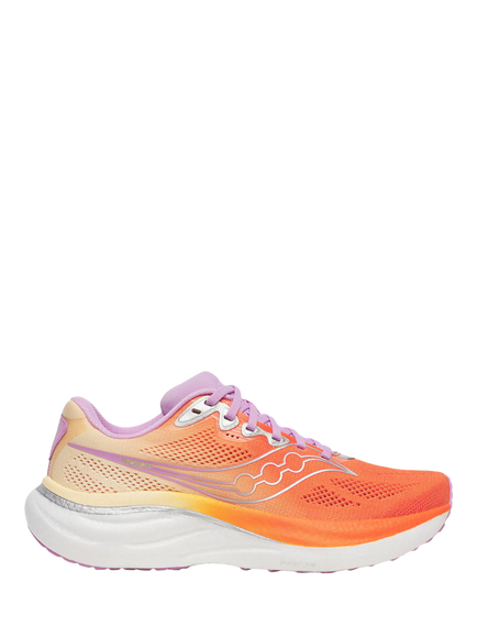 Saucony Women's Ride 19 Training Shoes, Fire/Orchid, Fire/Orchid