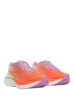 Saucony Women's Ride 19 Training Shoes, Fire/Orchid - view 2, Fire/Orchid