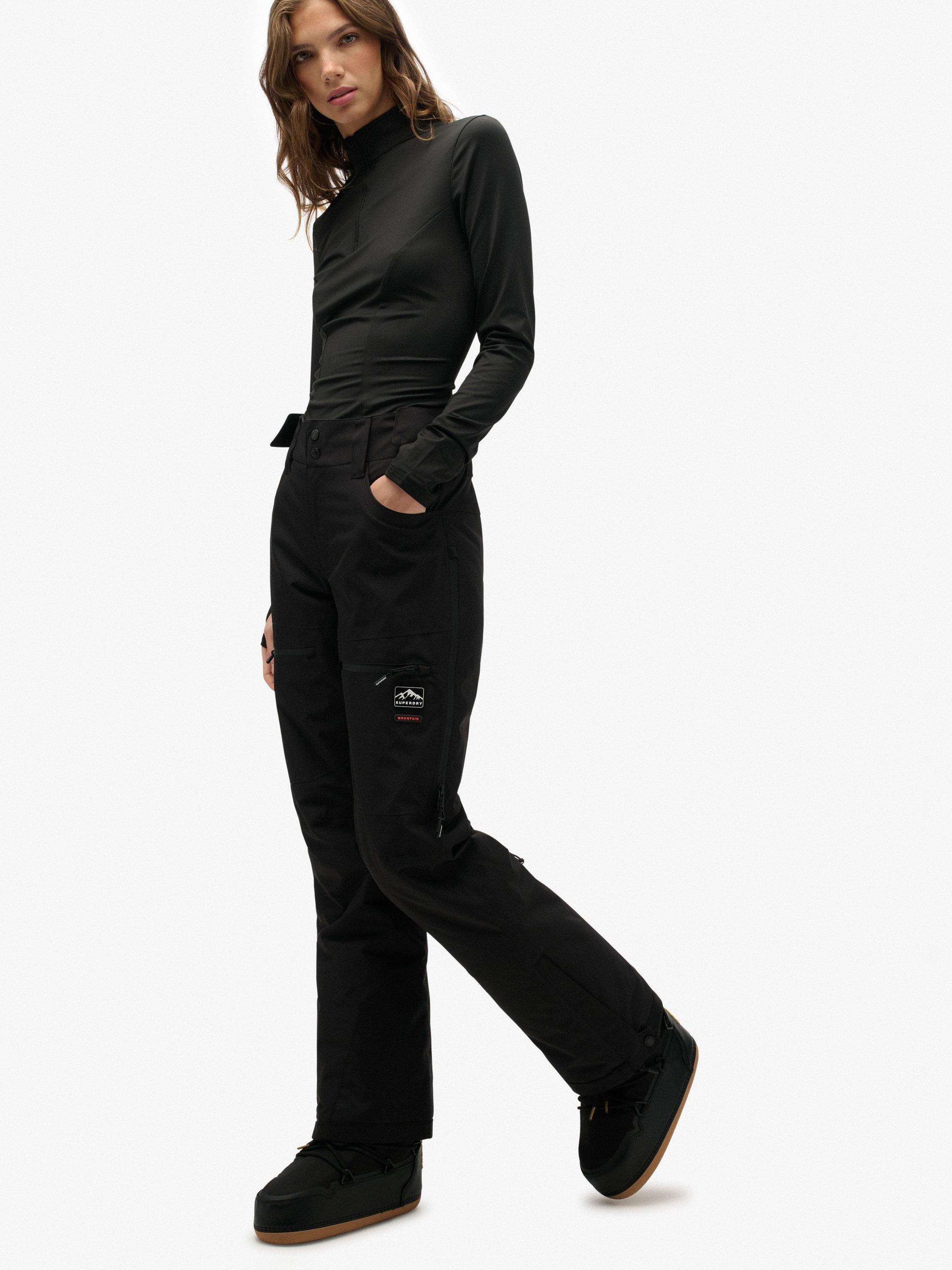 Product image 5 of 7, which shows Superdry Water Resistant Breathable Ski Trousers, Black, 6