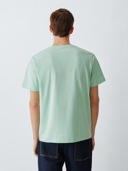 Kin Logo Cotton T-Shirt, Gossamer Green - view 2, Gossamer Green