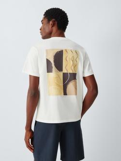 Kin Art Tile Cotton T-Shirt, Cloud Dancer, Cloud Dancer