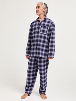 Pretty You London Mister You Plaid Pyjamas - view 2, Blue/Multi