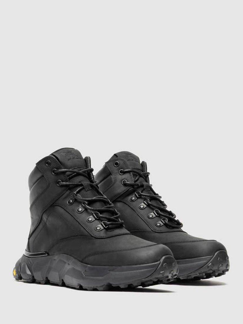 Product image 7 of 8, which shows Rodd & Gunn Remarkables Vibram Leather Boots, Black, 7