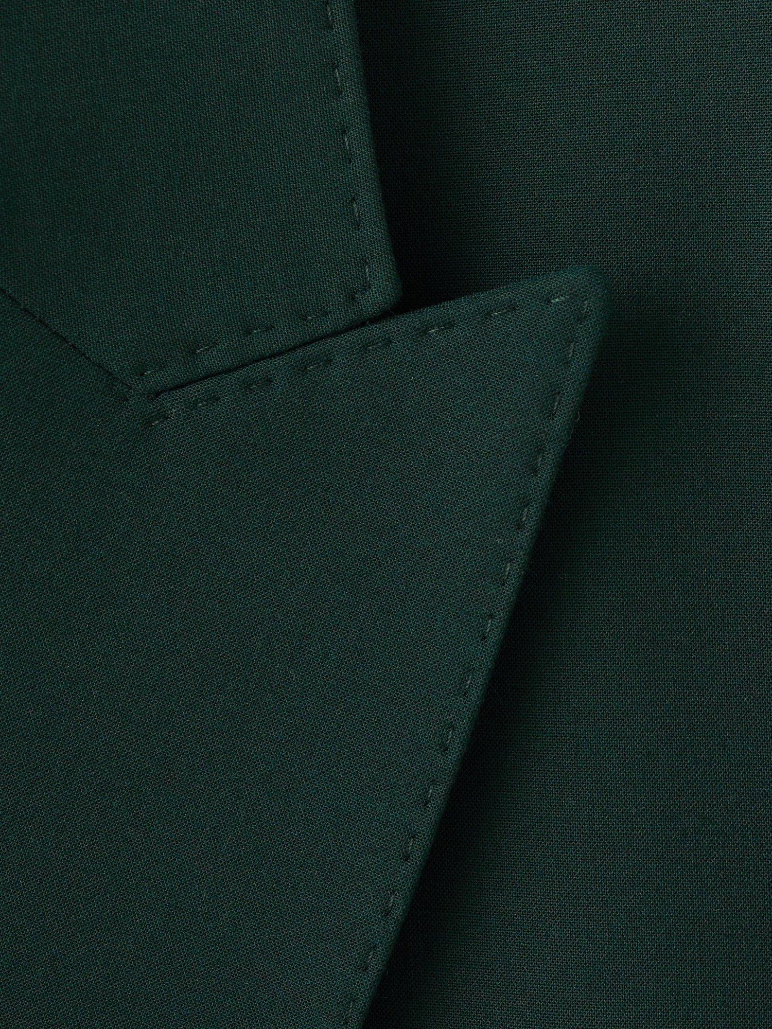Product image 8 of 8, which shows Mango Americana Irese Double Breasted Blazer, Green, XS