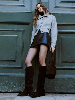 Mango Esti Cardigan, Grey - view 2, Grey