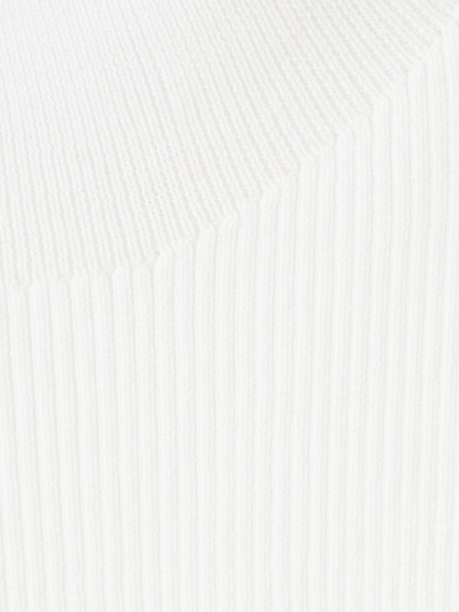 Product image 5 of 8, which shows Mango Peplum Hem Top, Natural White, XS